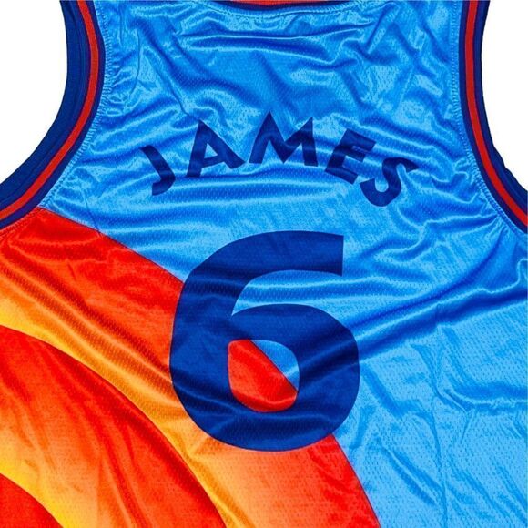 Unbranded Space Jam New Legacy Tune Squad LeBron James #9 Jersey Men's XXL - Picture 6 of 6
